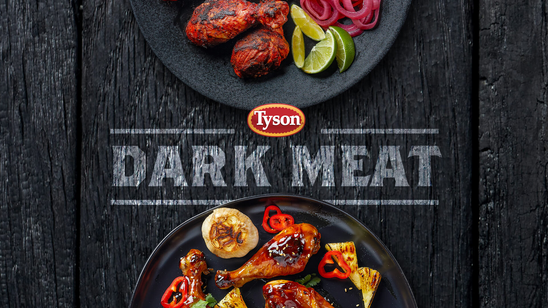 Tyson Dark Meat – Feature Image Plated Chicken