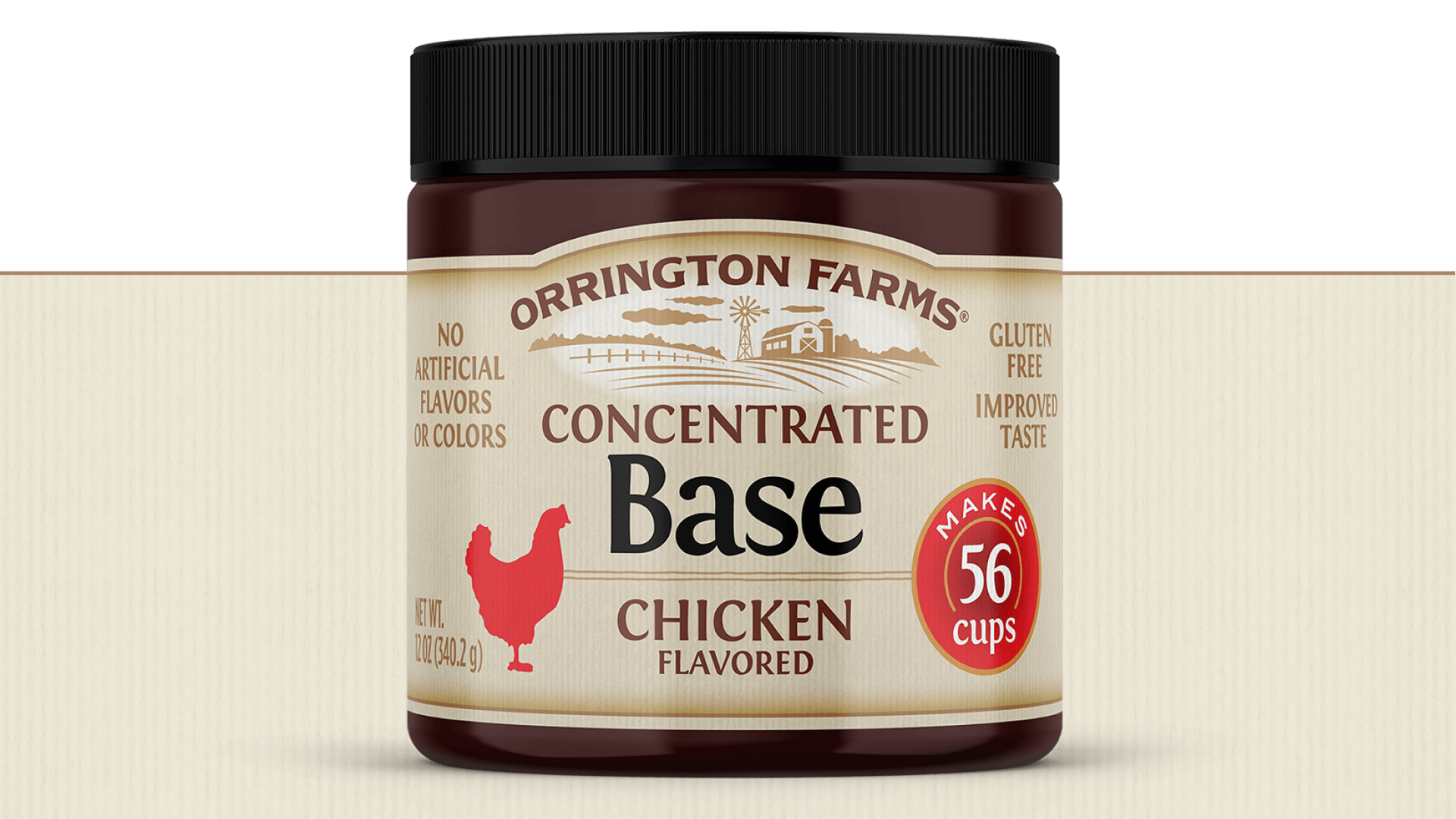 Orrington Farms Concentrated Chicken Flavored Base Jar