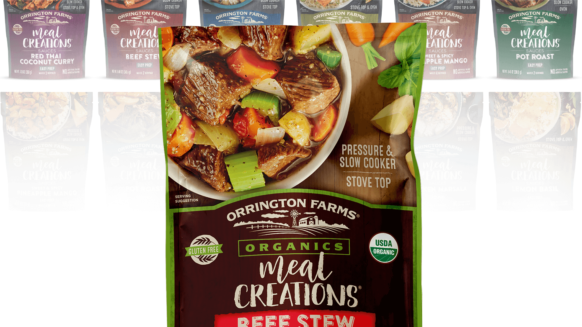 Orrington Farms Meal Creations Organics Beef Stew Packet