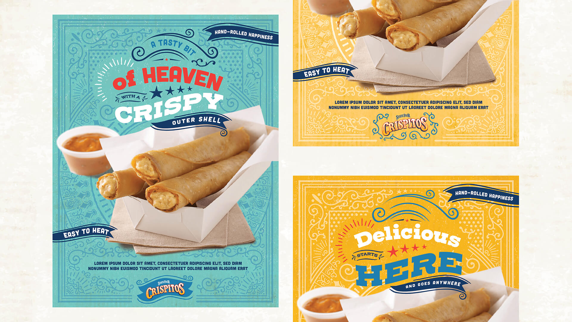 State Fair Crispitos A Tasty Bit of Heaven With A Crispy Outer Shell & Delicious Starts Here