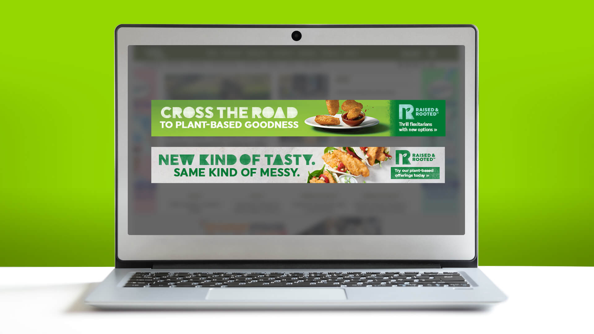 Raised & Rooted Digital Banner Ads