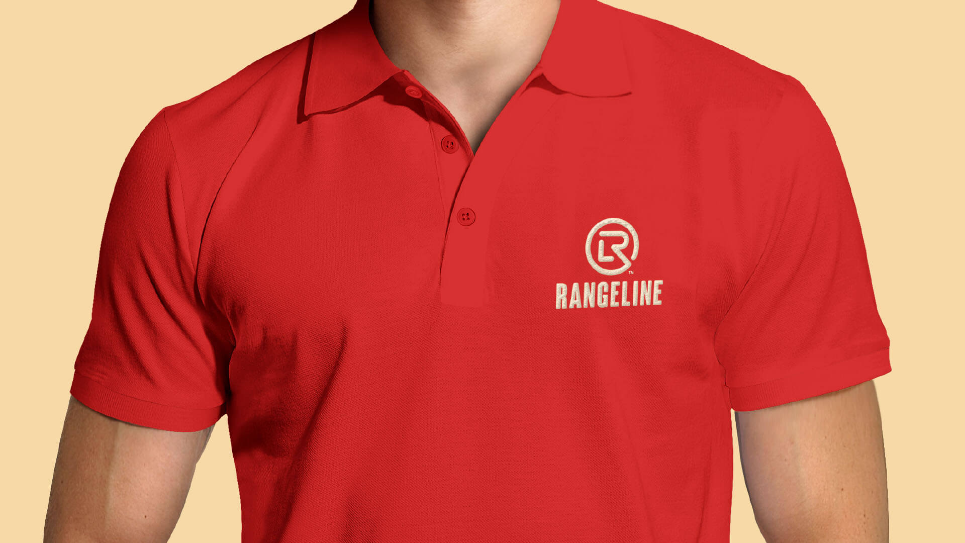 Rangeline Red Polo Shirt