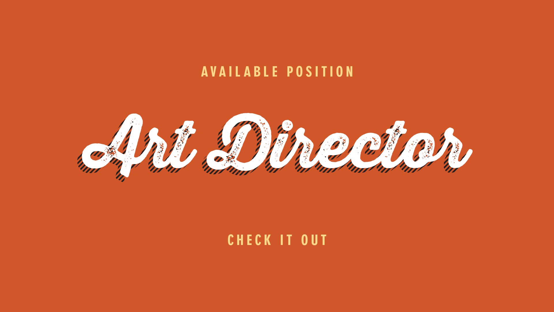Apply for Marlin Art Director Position