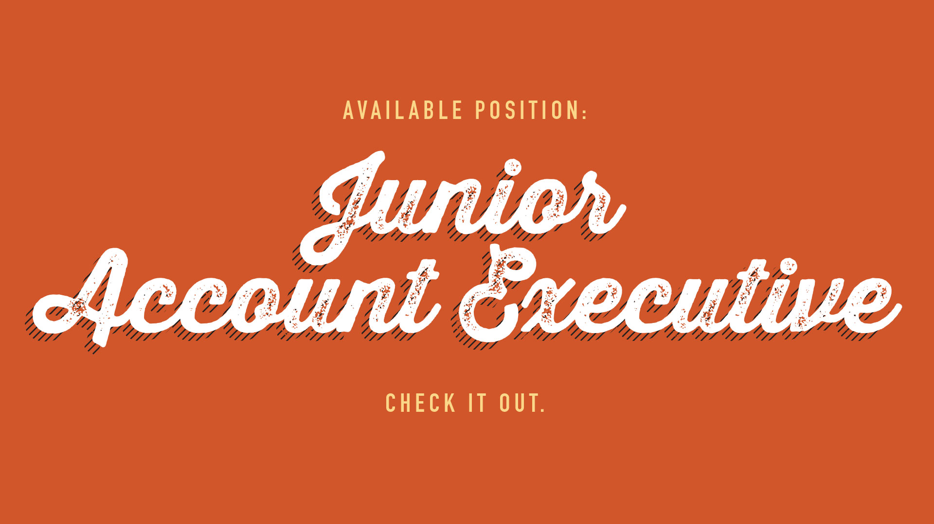 Junior Account Executive